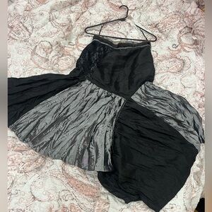 YBISA Blk/Silver Goth Ursula dress